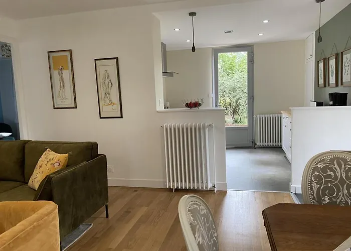 Charmante Maison Avec Jardin En Face Du Parc, Proche Commerces Et Attractions Touristiques - Fr-1-489-333